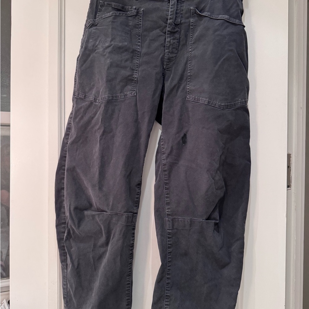 Nili Lotan Dark Gray Utility Trousers